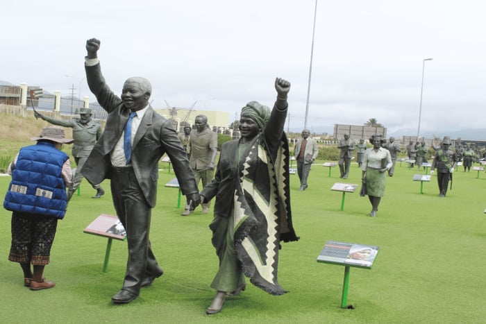 Robben Island plus lang march mod frihed