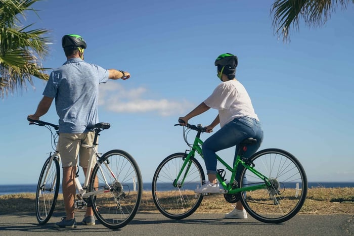 Cape Town guidet byrundvisning på cykel - privat tur