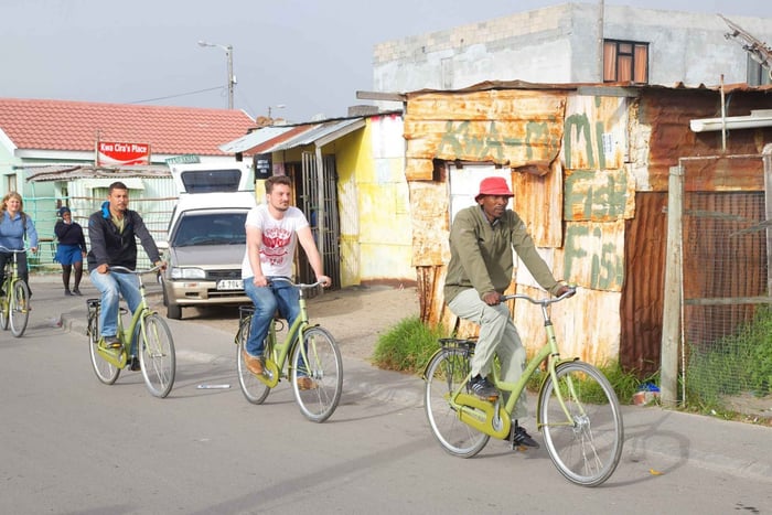 Le Cap : circuit culturel à vélo