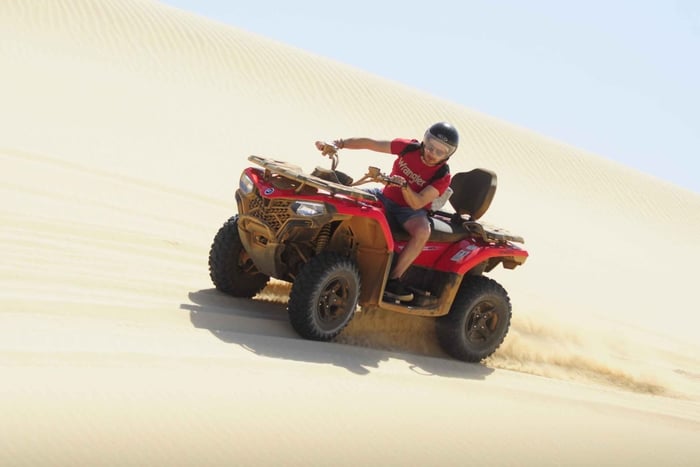 Boa Vista: Off-Road quad naar Santa Monica & grotten