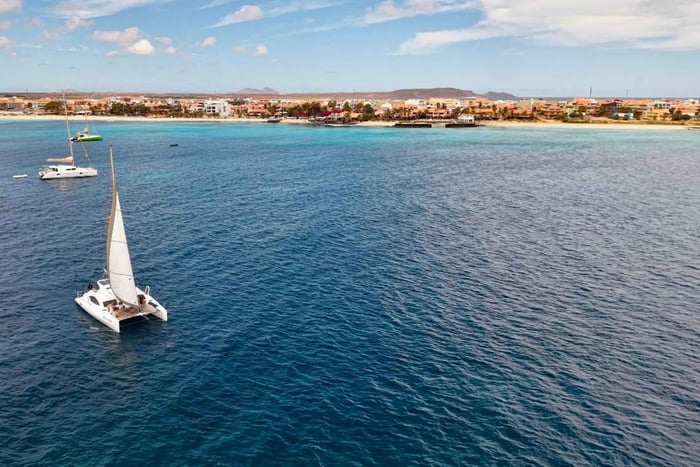 Sal : Adults-Only Catamaran Cruise with Tapas & Bubbles