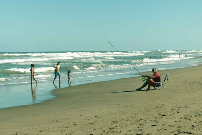 Sal: Surfcasting-viservaring met ophaalservice bij je hotel