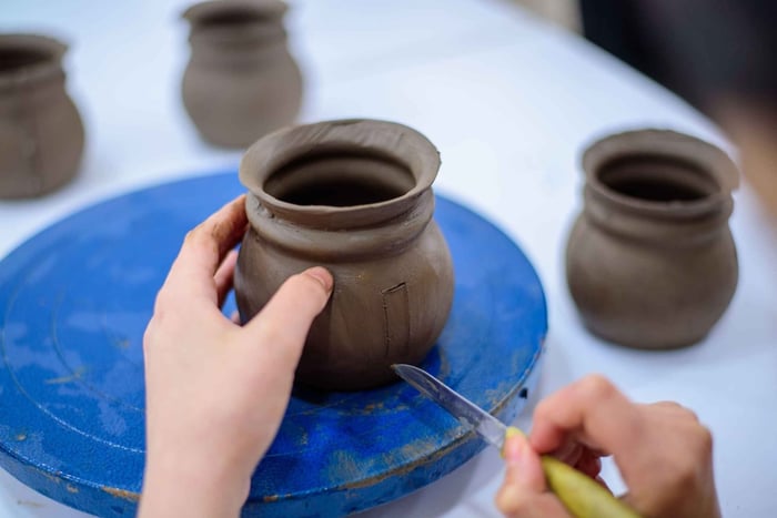 Armenia: Potter Candleholder Workshop with Tea
