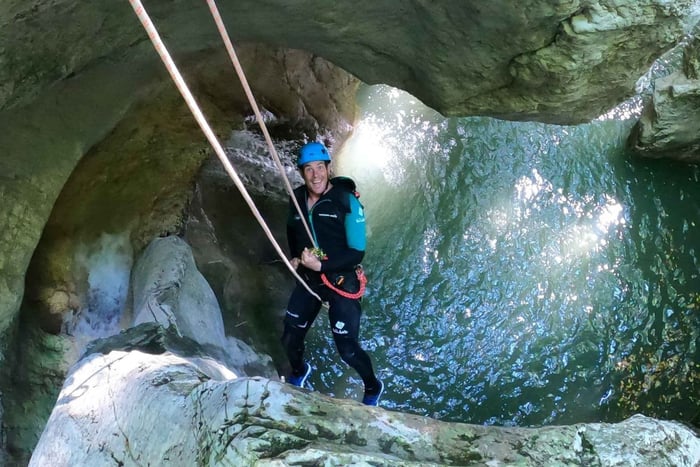 Bellecombe en Bauges: Pont Du Diable Canyoning