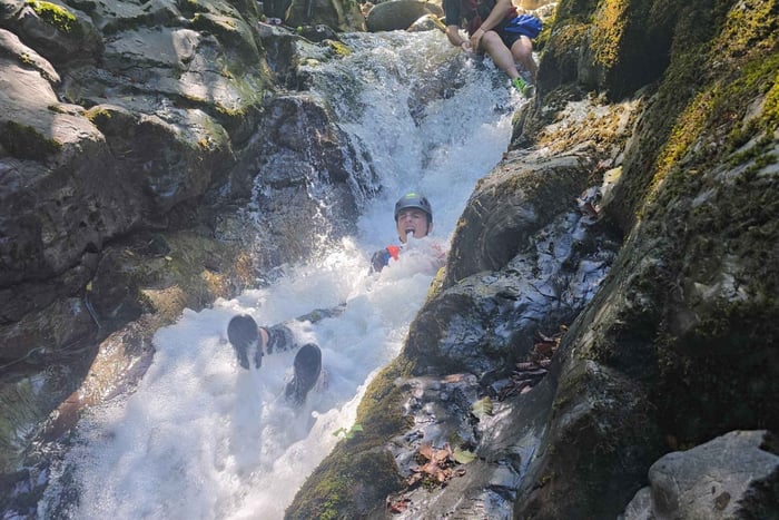 Aventure de canyoning dans le Val Graveglia