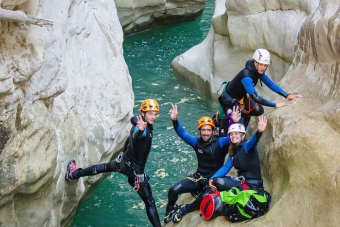 Castellane: Canyoning Découverte au Haut Jabron