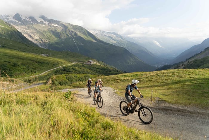 Chamonix, ontdek de vallei per elektrische mountainbike