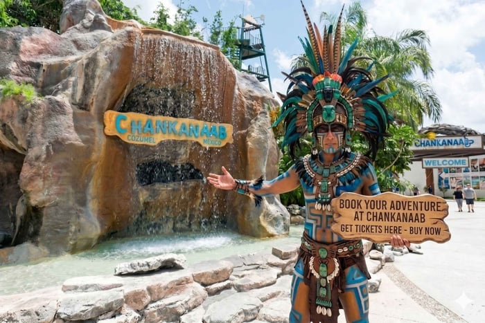 Cozumel : entrée au parc écologique de Chankanaab avec accès au Beach Club