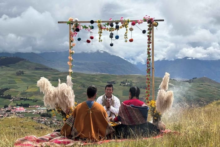 Cusco, Chinchero: Sjamanistisk helbredelse og forfedreseremoni