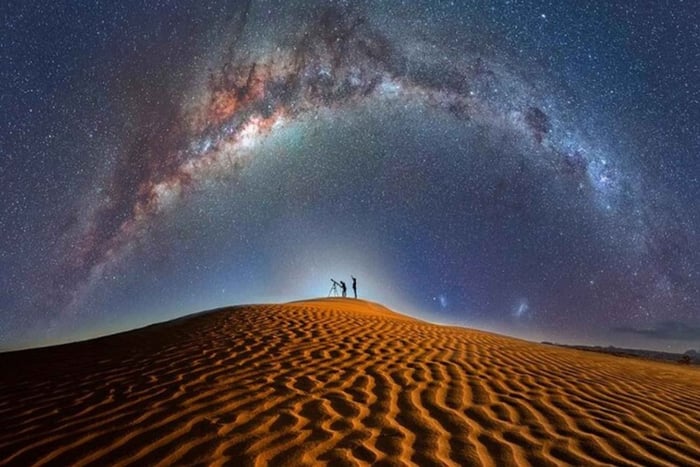 Doha: Ökensafari i månsken med 4x4 och kamelupplevelse