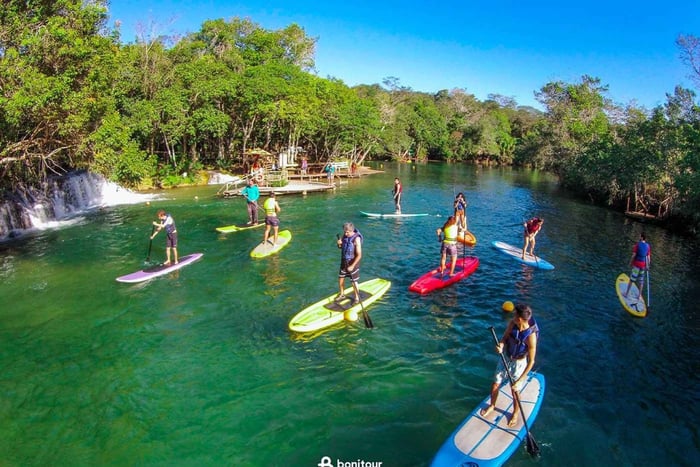 Combo Bateau + Bouée Cross Eco Park : deux activités aquatiques sur le Rio Formoso