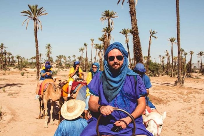 From Casablanca: Private Marrakech Day Trip with Camel Ride