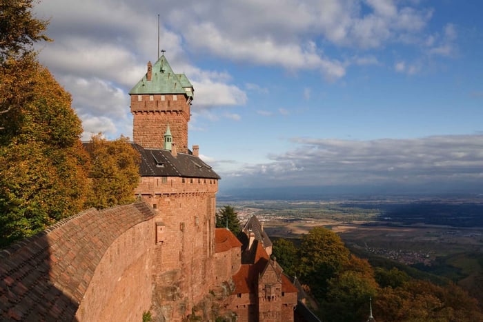From Colmar: Haut-Koenigsbourg Castle and Villages Day Tour