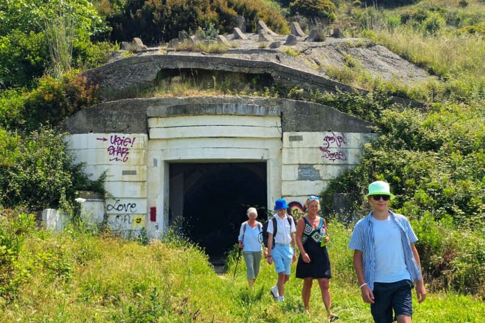 From Durres/Golem: Cape of Rodon & Communist Bunkers Trip