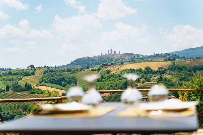 Från Florens: Siena, San Gimignano, Pisa & Lunch på vingård