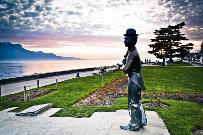 From Lausanne: Montreux, Chaplin, and Chillon Castle Tour