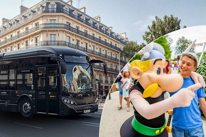 From Paris: Asterix Park® Transfer optionnal ticket
