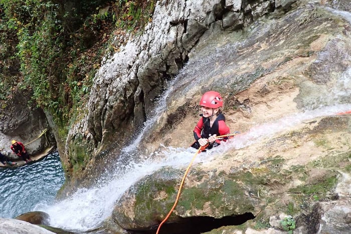 Grenoble: Discover canyoning in the Vercors.