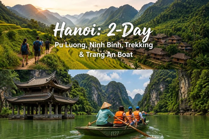 Hanoi: 2-Day Pu Luong, Ninh Binh, Trekking & Trang An Boat