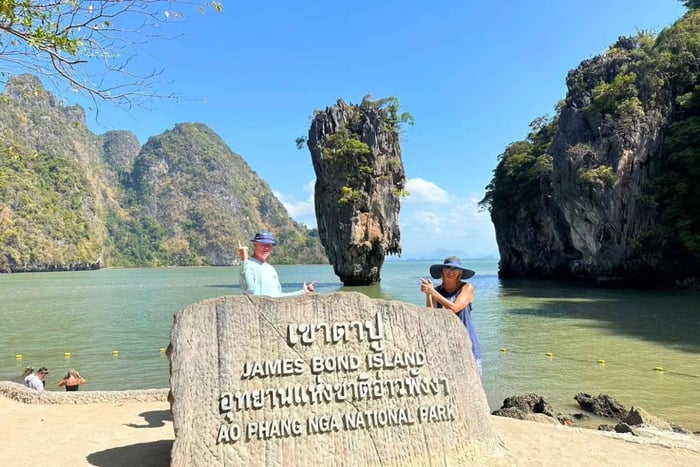 Khao Lak: la isla de James Bond y Samet Nangshe en barco de cola larga