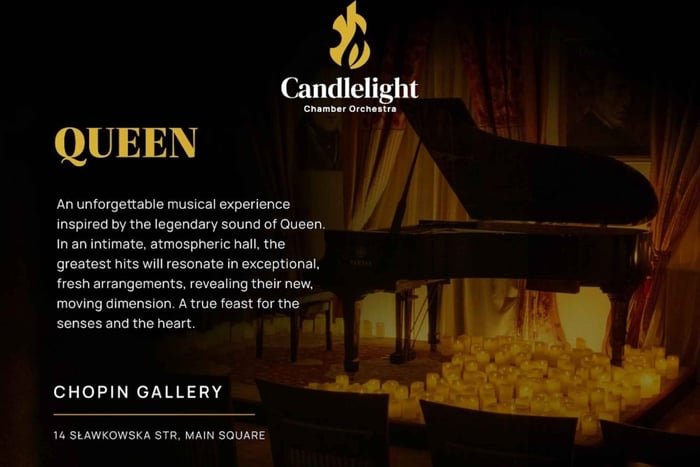 Krakau: film- en rockklassiekers met het Candlelight Chamber Orchestra