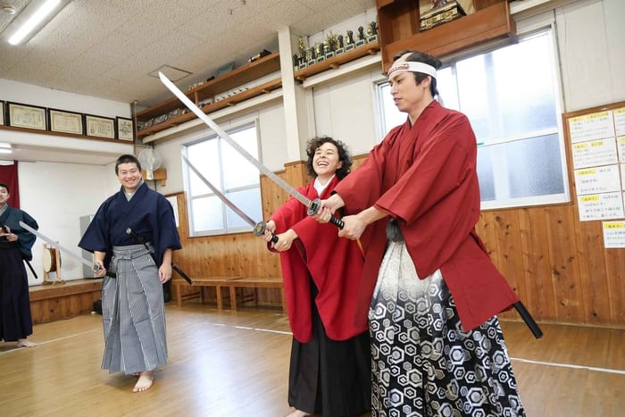 Kyoto: Samurai Sword & Kimono Action Filming Experience