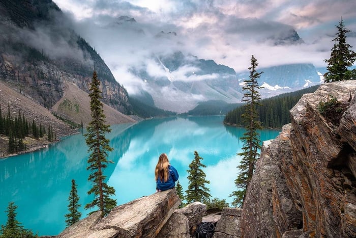 Louise, Moraine/Johnston Canyon, Emerald Lake, Banff/Góndola