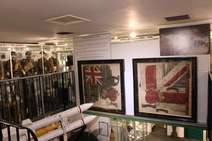 Maldon: biglietto d'ingresso per il Combined Military Services Museum