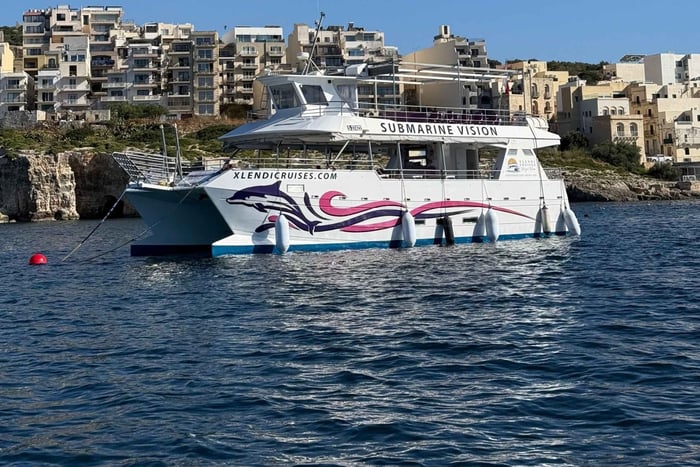 Malta: Catamaran Half-Day Cruise to Comino, Gozo & Sea Caves