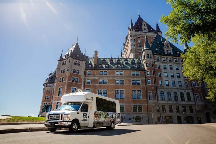 Quebec stad: Busstur till Gamla stan och Montmorency Falls