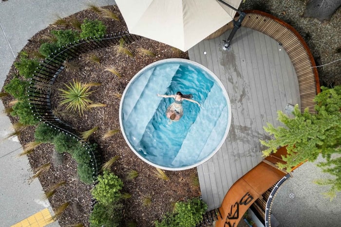 Queenstown: Oplevelse i fælles varm pool
