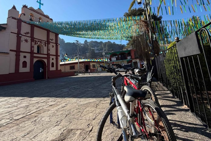 San Cristóbal: tour de mountain bike pelas comunidades ancestrais maias