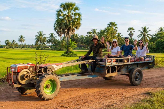 Siem Reap: Village Life & Iron Buffalo Ride Experience