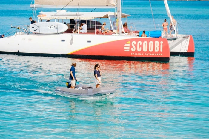 St. Martin: Anguilla South Full-Day Catamaran Cruise