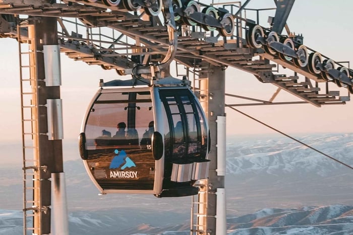 Tashkent : Chimgan Mountains, Charvak, Amirsoy Resort Tour