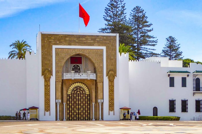 De Málaga: Viagem de 1 dia ao Marrocos com guia de turismo e almoço