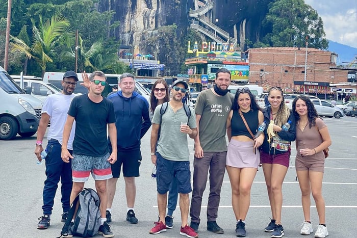 Da Medellin: gita di un giorno a Guatapé con El Peñol Rock e pranzo