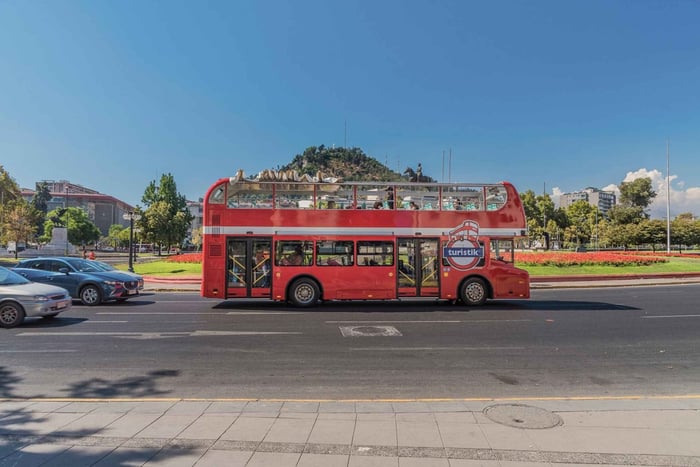 Santiago: 2-daags sightseeingbus ticket en kabelbaan