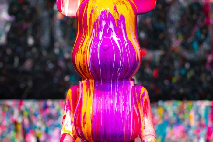 Actividad creativa en Chicago: pinta tu propio oso con pintura líquida