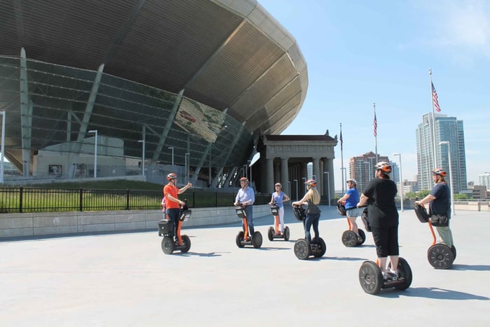 Chicago - en rundtur Lakefront och Museum Campus Segway-tur