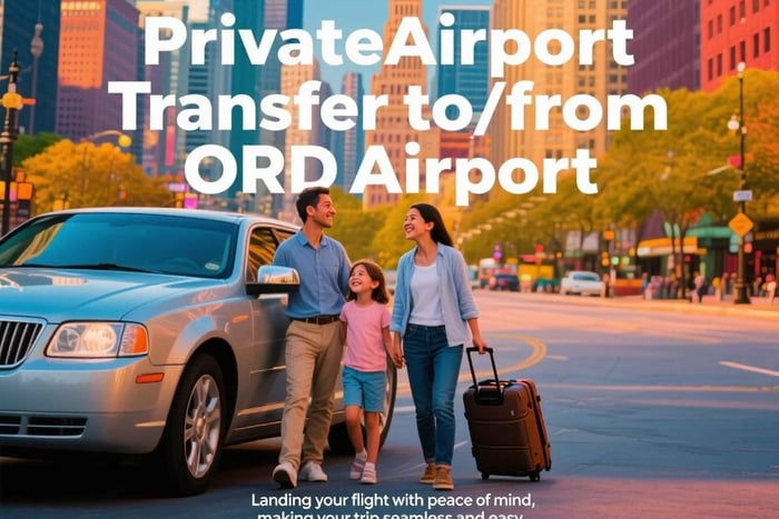 Chicago: traslado privado al aeropuerto ORD