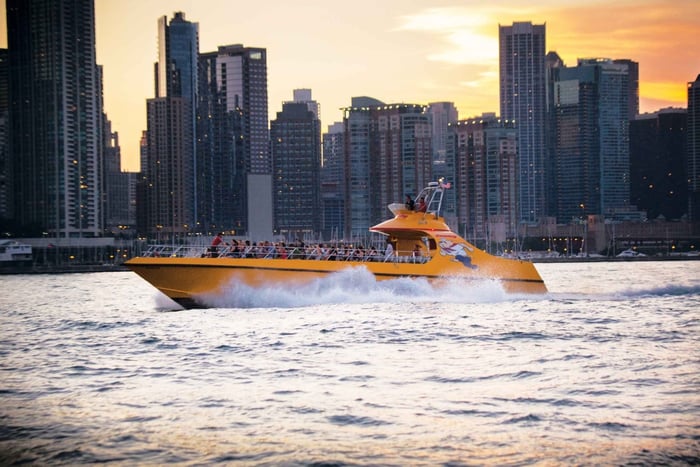 City Cruises Chicago: Seadog Speedboat-tur ved søen