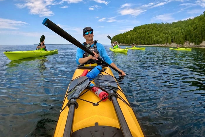 Door County: Deaths Door Kayak Tour with Guide