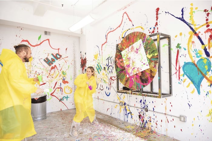 Spinning Private Art Experience in Chicago