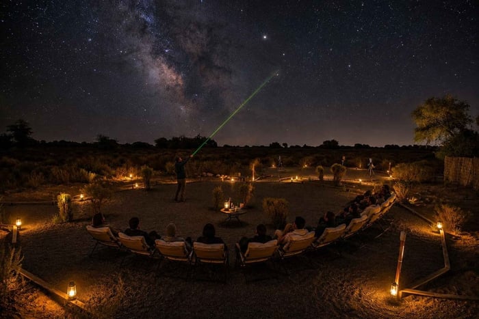 Passeio astronómico sob a Via Láctea em San Pedro de Atacama