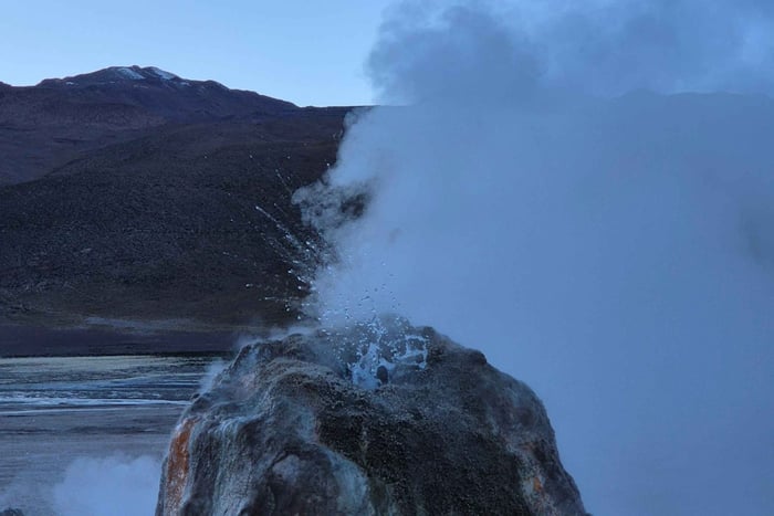 El Tatio à l'aube : visite touristique entre geysers et paysages d'altitude