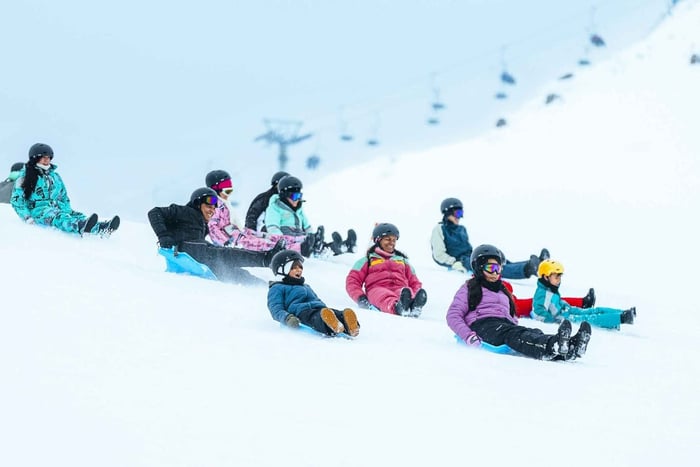 Farellones Park: retour, ticket en optionele sneeuwkleding