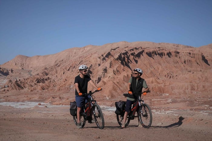 Från San Pedro de Atacama: E-Bike-tur till Moon Valley