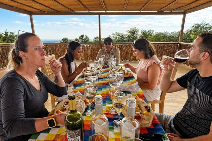 San Pedro de Atacama: „Wycieczka krajoznawcza Pijane Lamy” Degustacja wina i wizyta z lamami