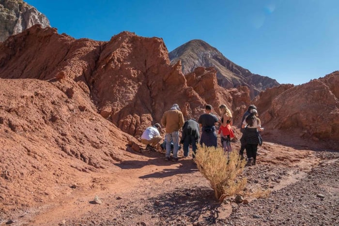 San Pedro de Atacama : Visite de la vallée de l'arc-en-ciel et des pétroglyphes